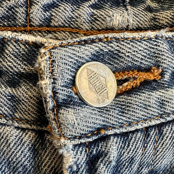 Vintage 90’s BONGO Straight Leg Retro Fit Medium Wash Juniors Jeans Size 7 - Picture 4 of 9